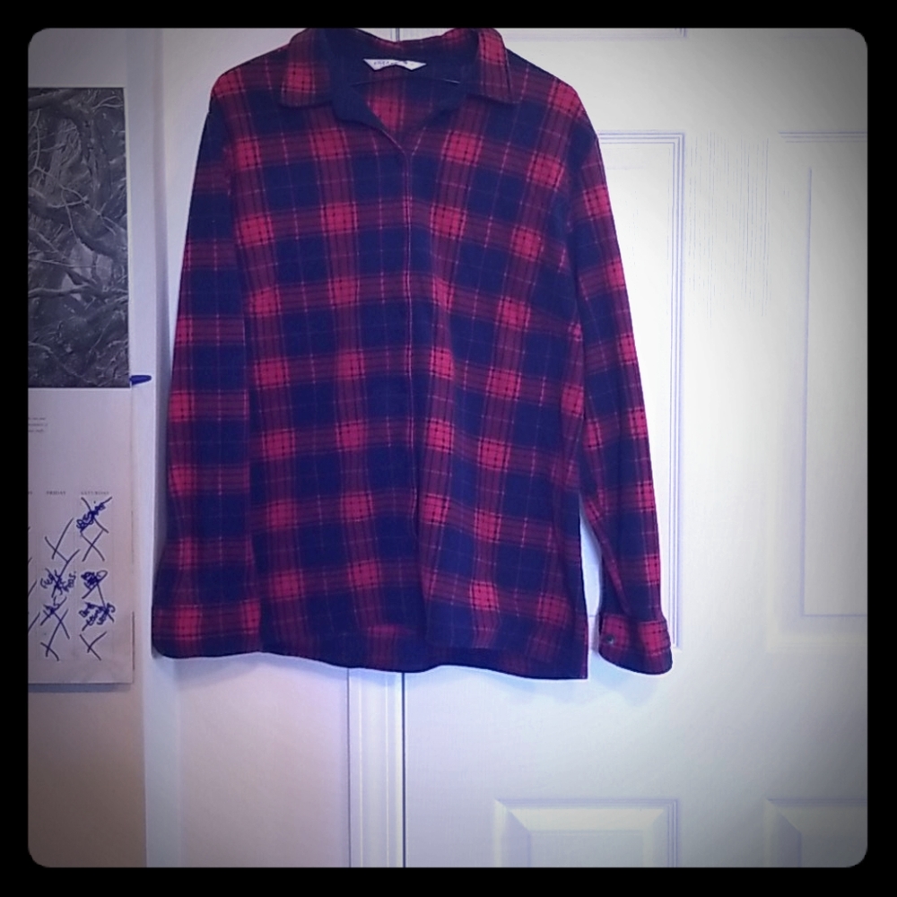 Riders by Lee, fleece button down.